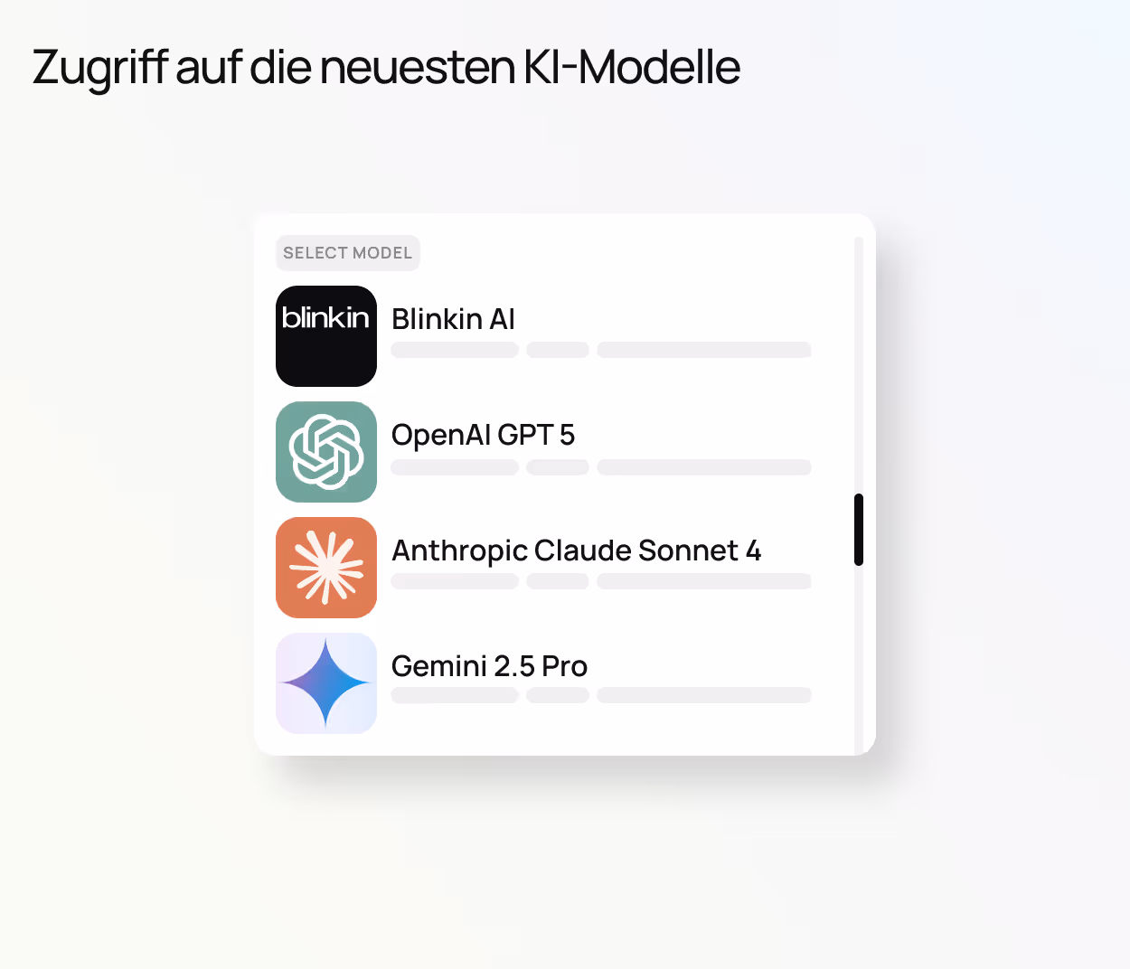 Chat with Latest AI models