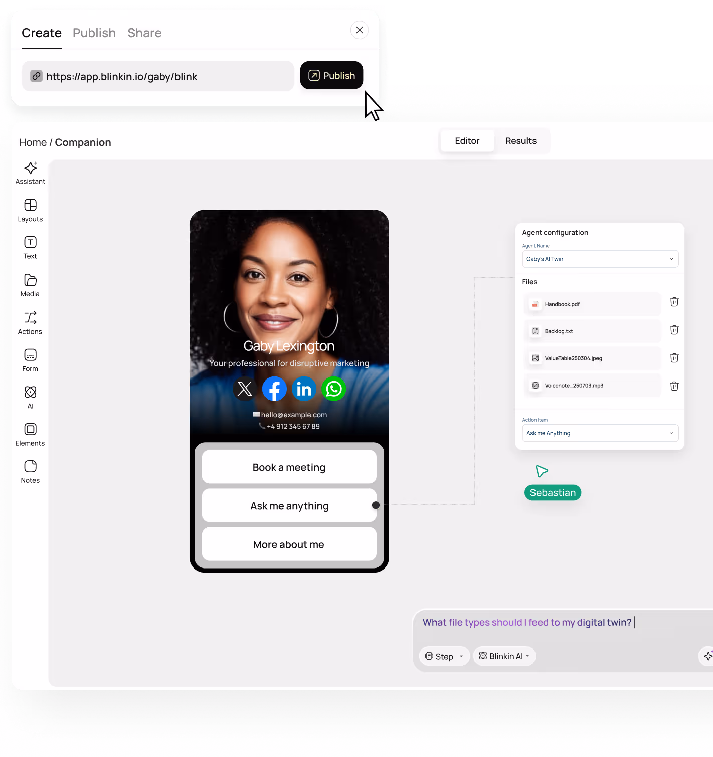 Create agentic apps on no code studio